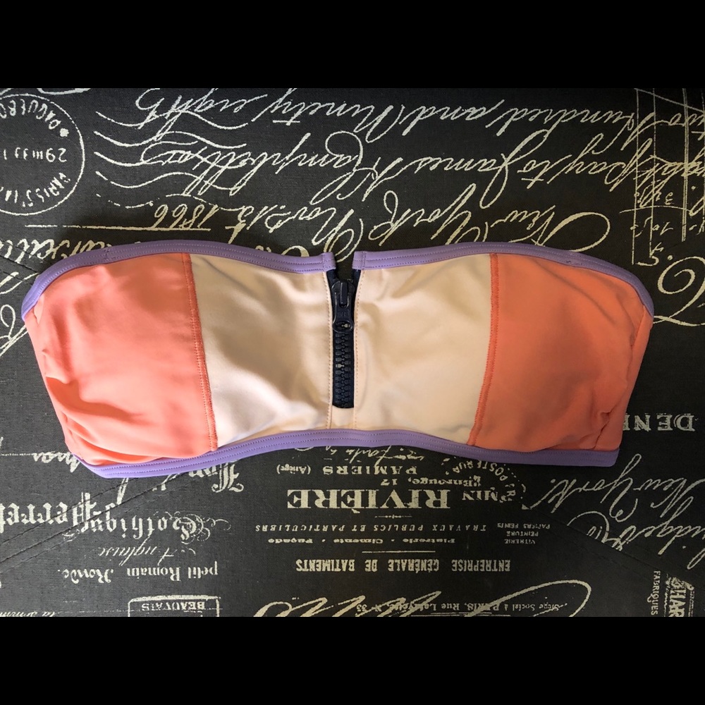 Bandeau bathing suit top